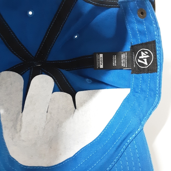 '47 Men's Light Blue UCLA Bruins Clean Up Adjustable Hat NEW - Picture 9 of 10